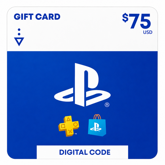 PlayStation Card 75 USD